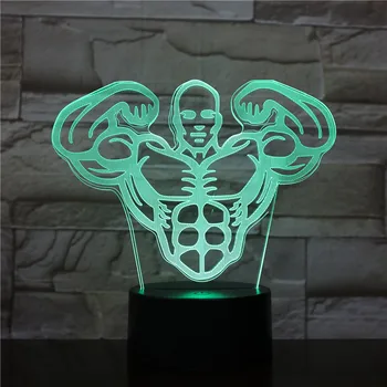Customized Hercules Bodybuilder 3D Lamp Cute Touch Sensor Led Night Light Lamp for Halloween Decorative Gift for Teenager
Customized Hercules Bodybuilder 3D Lamp Cute Touch Sensor Led Night Light Lamp for Halloween Decorative Gift for Teenager