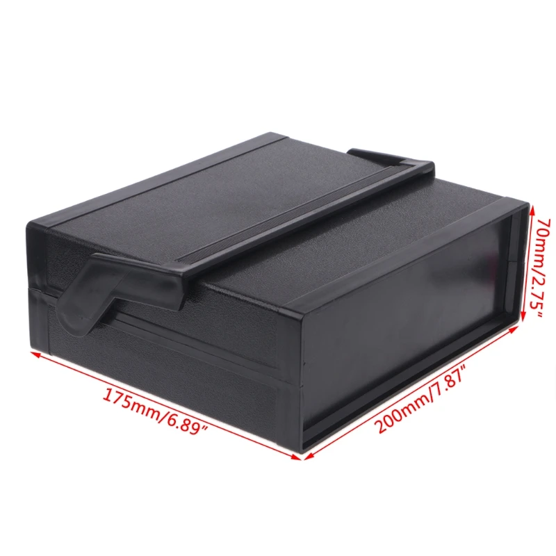 Plastic Project Box Enclosures For Electronics Project Waterproof Plastic Electronic Enclosure Project Box Black 200x175x70 L29k
Plastic Project Box Enclosures For Electronics Project Waterproof Plastic Electronic Enclosure Project Box Black 200x175x70 L29k
