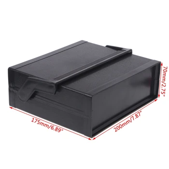 Plastic Project Box Enclosures For Electronics Project Waterproof Plastic Electronic Enclosure Project Box Black 200x175x70 L29k
Plastic Project Box Enclosures For Electronics Project Waterproof Plastic Electronic Enclosure Project Box Black 200x175x70 L29k