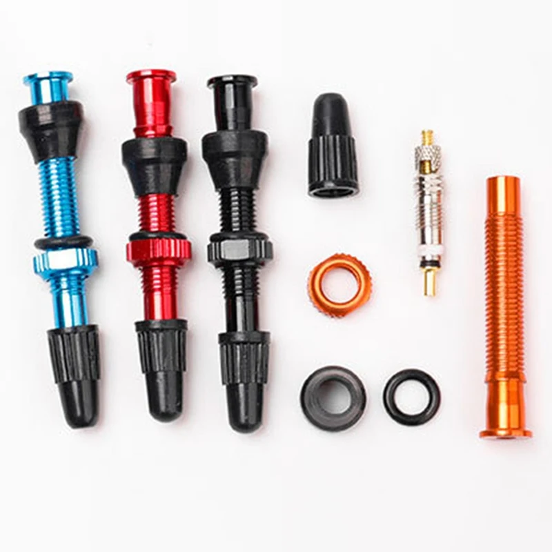 1Pcs 40mm Bicycle Presta Valve for Compatible Road MTB Bicycle Tubeless Tires Brass Core Alloy Stem Tubeless Sealant
1Pcs 40mm Bicycle Presta Valve for Compatible Road MTB Bicycle Tubeless Tires Brass Core Alloy Stem Tubeless Sealant
