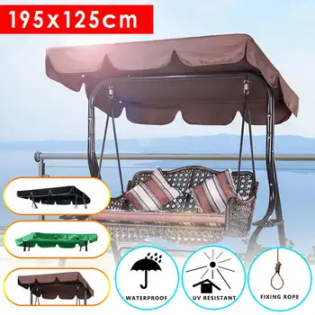 Outdoor Garden Swing Chair Hammock Canopy 195x125cm UV Resistant Waterproof Swing Chair Awning Top Cover Canopy Tent Sun Shade
Outdoor Garden Swing Chair Hammock Canopy 195x125cm UV Resistant Waterproof Swing Chair Awning Top Cover Canopy Tent Sun Shade