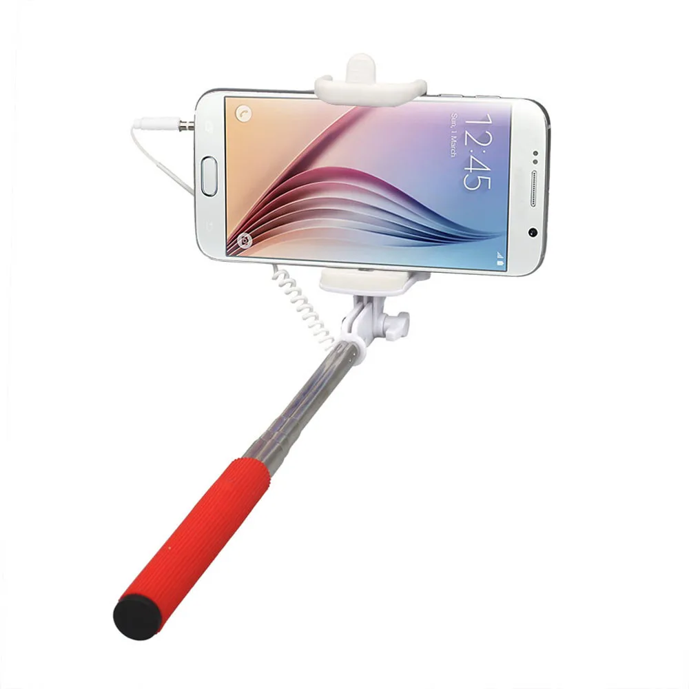 Malloom/® Mini portable-perche de selfie extensible//Selfie Fold Autorretrato Holder palillo