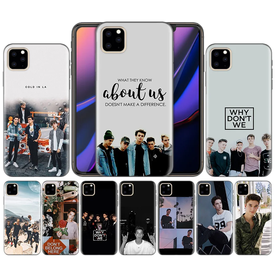 Silicone Case Cover For iphone XR XS Max X 7 8 6 6S Plus 11 11Pro MaX 5 5S 5C SE 7+ 8+ 6+ 6s+ Daniel Seavey Why Dont We Couqe
Silicone Case Cover For iphone XR XS Max X 7 8 6 6S Plus 11 11Pro MaX 5 5S 5C SE 7+ 8+ 6+ 6s+ Daniel Seavey Why Dont We Couqe