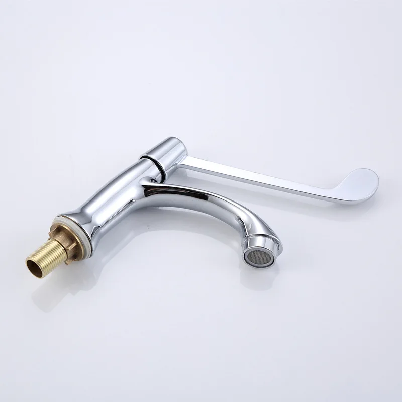 Brass Lengthen Laboratory Faucet Long Handle Elbow Touch-Wash Basin Elbow Touch Hospital Operating Room Leading
Brass Lengthen Laboratory Faucet Long Handle Elbow Touch-Wash Basin Elbow Touch Hospital Operating Room Leading