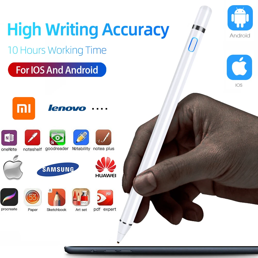 Pencil For Ipad iPad Pro air 2 3 Mini 4 Pen Touch for Sumsang Tablet Pen Stylus For iPad Air 3 2019 10.2 mini 5
Pencil For Ipad iPad Pro air 2 3 Mini 4 Pen Touch for Sumsang Tablet Pen Stylus For iPad Air 3 2019 10.2 mini 5
