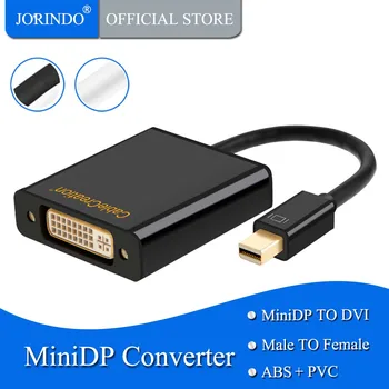 JORINDO Active Mini DP to DVI, Mini DisplayPort (Thunderbolt2 Compatible) to DVI Adapter, 15CM/ White (Eyefinity Compatible)
JORINDO Active Mini DP to DVI, Mini DisplayPort (Thunderbolt2 Compatible) to DVI Adapter, 15CM/ White (Eyefinity Compatible)