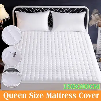 150X200CM Waterproof Brushed Fabric Quilt Waterproof Mattress Pad Cover Fitted Mattress Protector White Sheet Matress Protector
150X200CM Waterproof Brushed Fabric Quilt Waterproof Mattress Pad Cover Fitted Mattress Protector White Sheet Matress Protector