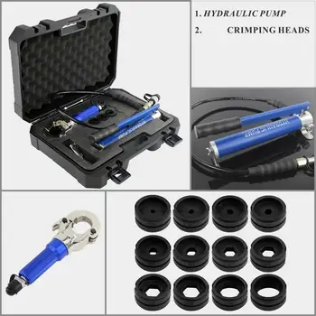 Hydraulic Crimping Heads Crimping Tool with Hand Pump 10-300mm2 GC-300H
Hydraulic Crimping Heads Crimping Tool with Hand Pump 10-300mm2 GC-300H
