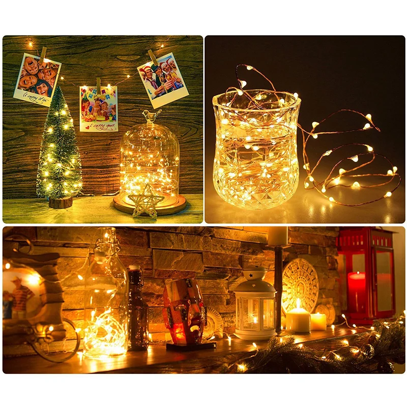 Led Fairy Strip Lights 8 Modes 7 Colors Adjustable Light USB Waterproof Copper Wire Suitable For Christmas Wedding Decoration
Led Fairy Strip Lights 8 Modes 7 Colors Adjustable Light USB Waterproof Copper Wire Suitable For Christmas Wedding Decoration