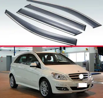 For Mercedes-Benz Clase B w245 B160 B170 B180 B200 2005-2010 Plastic Exterior Visor Vent Shades Window Sun Rain Guard Deflector 
For Mercedes-Benz Clase B w245 B160 B170 B180 B200 2005-2010 Plastic Exterior Visor Vent Shades Window Sun Rain Guard Deflector