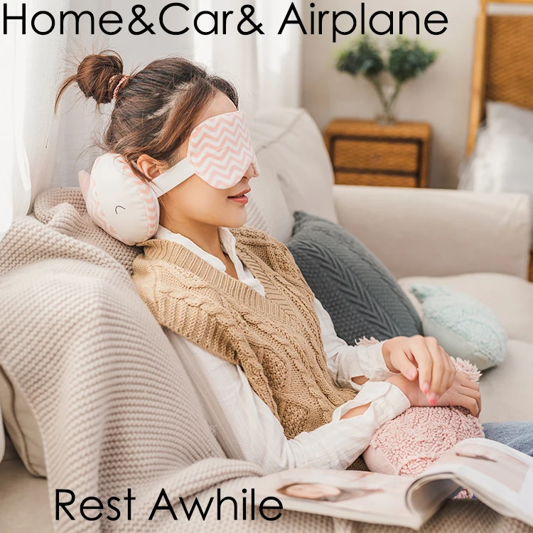 Women Neck Pillow with Eye Mask and Washable Cover Office Chair Relaxing Supportive Special During Reading Working
Women Neck Pillow with Eye Mask and Washable Cover Office Chair Relaxing Supportive Special During Reading Working