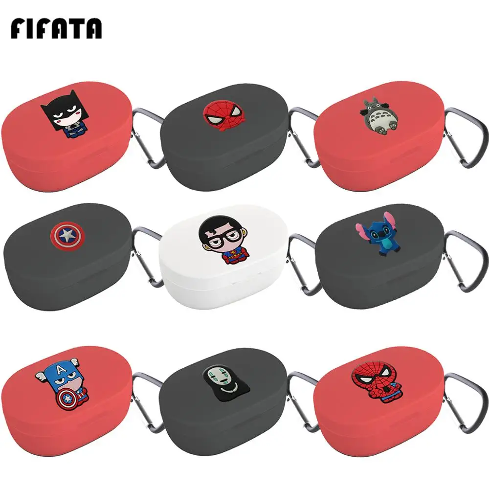 FIFATA The Avengers Earphone Cover For Redmi Airdots Case Cute Protection Frame With Keychain For Mi Airdots Earphone Cases
FIFATA The Avengers Earphone Cover For Redmi Airdots Case Cute Protection Frame With Keychain For Mi Airdots Earphone Cases