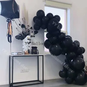 64pcs Mysterious Pastel Black Solid Color Balloon Garland Arch Kit for Baby Shower Engagements Anniversary Party Wedding Decor
64pcs Mysterious Pastel Black Solid Color Balloon Garland Arch Kit for Baby Shower Engagements Anniversary Party Wedding Decor