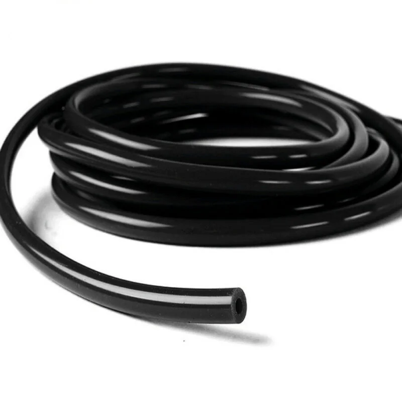 

6mm 1/4" car Fuel Hose Black Air Vacuum Hose 1 meter Fuel Pipe push port clip into place Car decoration accessories Hose