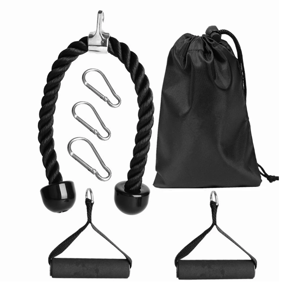 7pcs Arm Strength Rope Biceps Triceps Pull Rope Bodybuilding Arm Muscle Training Attachment Fitness Body Building Gym Pull Rope
7pcs Arm Strength Rope Biceps Triceps Pull Rope Bodybuilding Arm Muscle Training Attachment Fitness Body Building Gym Pull Rope