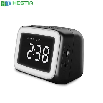 BT-511 Bluetooth Wireless Speaker Mirror Clock Night Light FM Radio SD Card with Microphone Portable Indoor Outdoor Boombox Pink
BT-511 Bluetooth Wireless Speaker Mirror Clock Night Light FM Radio SD Card with Microphone Portable Indoor Outdoor Boombox Pink