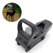 Rail Riflescope Hunting-Gun-Accessories Sight Holographic Red Dot 20mm 4-Reticle Toy