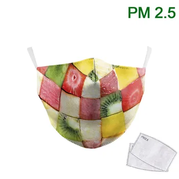 Hot Kids Face Masks Washable Reusable Outdoor PM2.5 Anti-dust Filter Fabric Children Designer Masks Printed with Foods Fruit
Hot Kids Face Masks Washable Reusable Outdoor PM2.5 Anti-dust Filter Fabric Children Designer Masks Printed with Foods Fruit