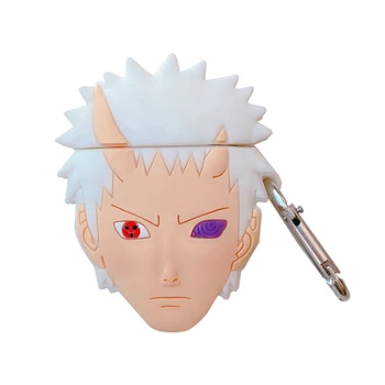 Anime Naruto Uchiha Obito Silicone Protect Case Shockproof Cover for Airpods 1/2 Charging Box wirh Carabiner
Anime Naruto Uchiha Obito Silicone Protect Case Shockproof Cover for Airpods 1/2 Charging Box wirh Carabiner