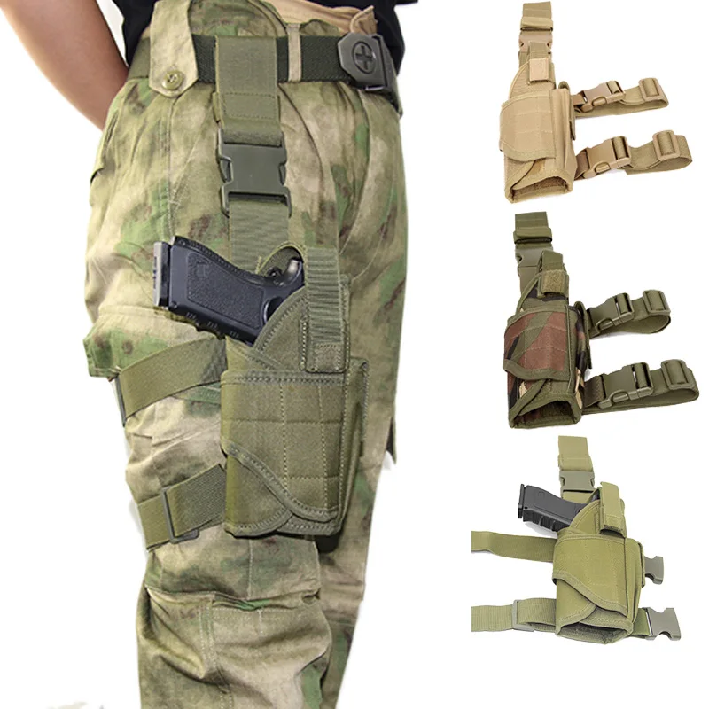 Tactical Left/ Right Drop Leg Gun Holster for Glock Beretta Usp Airsoft Pistol Gun Bag Holster Case Adjustable Universal sheath
Tactical Left/ Right Drop Leg Gun Holster for Glock Beretta Usp Airsoft Pistol Gun Bag Holster Case Adjustable Universal sheath