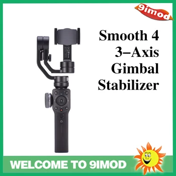 Zhiyun Smooth 4 3-Axis Handheld Smartphone Gimbal Stabilizer Vlog Live Anti-shaking Shot for iPhone & Samsung & Action Camera 
Zhiyun Smooth 4 3-Axis Handheld Smartphone Gimbal Stabilizer Vlog Live Anti-shaking Shot for iPhone & Samsung & Action Camera