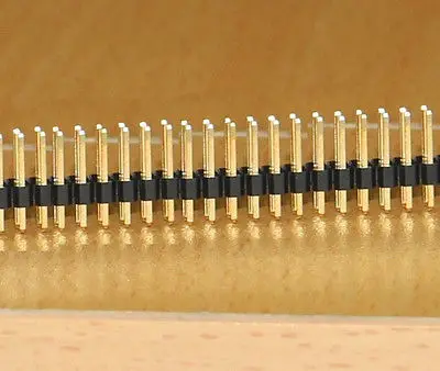 DHL/EMS 500PCS Gilded Pin Header 2X40 Pin 2.54 mm Double Row Connectors for Programmer-A8
DHL/EMS 500PCS Gilded Pin Header 2X40 Pin 2.54 mm Double Row Connectors for Programmer-A8