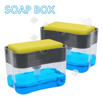 Manual Press Pump Soap Dispenser Dishwashing Liquid Dispenser Dish Sponge Caddy Scrubber Holder Box Wash Cleaning Rich Foam HOT
Manual Press Pump Soap Dispenser Dishwashing Liquid Dispenser Dish Sponge Caddy Scrubber Holder Box Wash Cleaning Rich Foam HOT