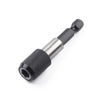 1PC 60mm 1/4" Hex Shank Quick Release Screwdriver Bit Holder Impact Drill Driver Screw Magnetic Screwdriver Bit Holder Tools 
1PC 60mm 1/4" Hex Shank Quick Release Screwdriver Bit Holder Impact Drill Driver Screw Magnetic Screwdriver Bit Holder Tools