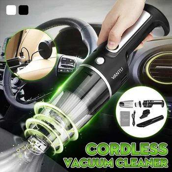 120W 4000pa Cordless Wireless Car Vacuum Cleaner Automobile Auto Portable Handheld Vacuum Cleaner Wet Dry Dual Use Powerful USB
120W 4000pa Cordless Wireless Car Vacuum Cleaner Automobile Auto Portable Handheld Vacuum Cleaner Wet Dry Dual Use Powerful USB
