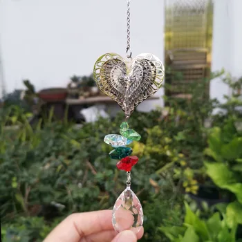 Crystal Suncatcher Maple Leaf Prism Pendant Faceted Ball Chandelier Parts Wedding Window Home Xmas Hanging Decoration Ornaments 
Crystal Suncatcher Maple Leaf Prism Pendant Faceted Ball Chandelier Parts Wedding Window Home Xmas Hanging Decoration Ornaments