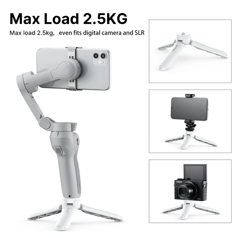 ULANZI MT-10 Mini Phone Tripod Mount Stand for DSLR CameraSmartphone DJI OSMO Mobile 3 OSMO Pocket Zhiyun Smooth Tripod Adapter
ULANZI MT-10 Mini Phone Tripod Mount Stand for DSLR CameraSmartphone DJI OSMO Mobile 3 OSMO Pocket Zhiyun Smooth Tripod Adapter