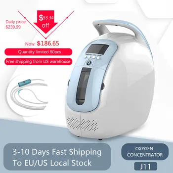 J11 1-6L/min Portable Oxygen Concentrator Generator No Battery Air Purifier for Home With Handle Home Use 24 Hours AC110V/220V
J11 1-6L/min Portable Oxygen Concentrator Generator No Battery Air Purifier for Home With Handle Home Use 24 Hours AC110V/220V