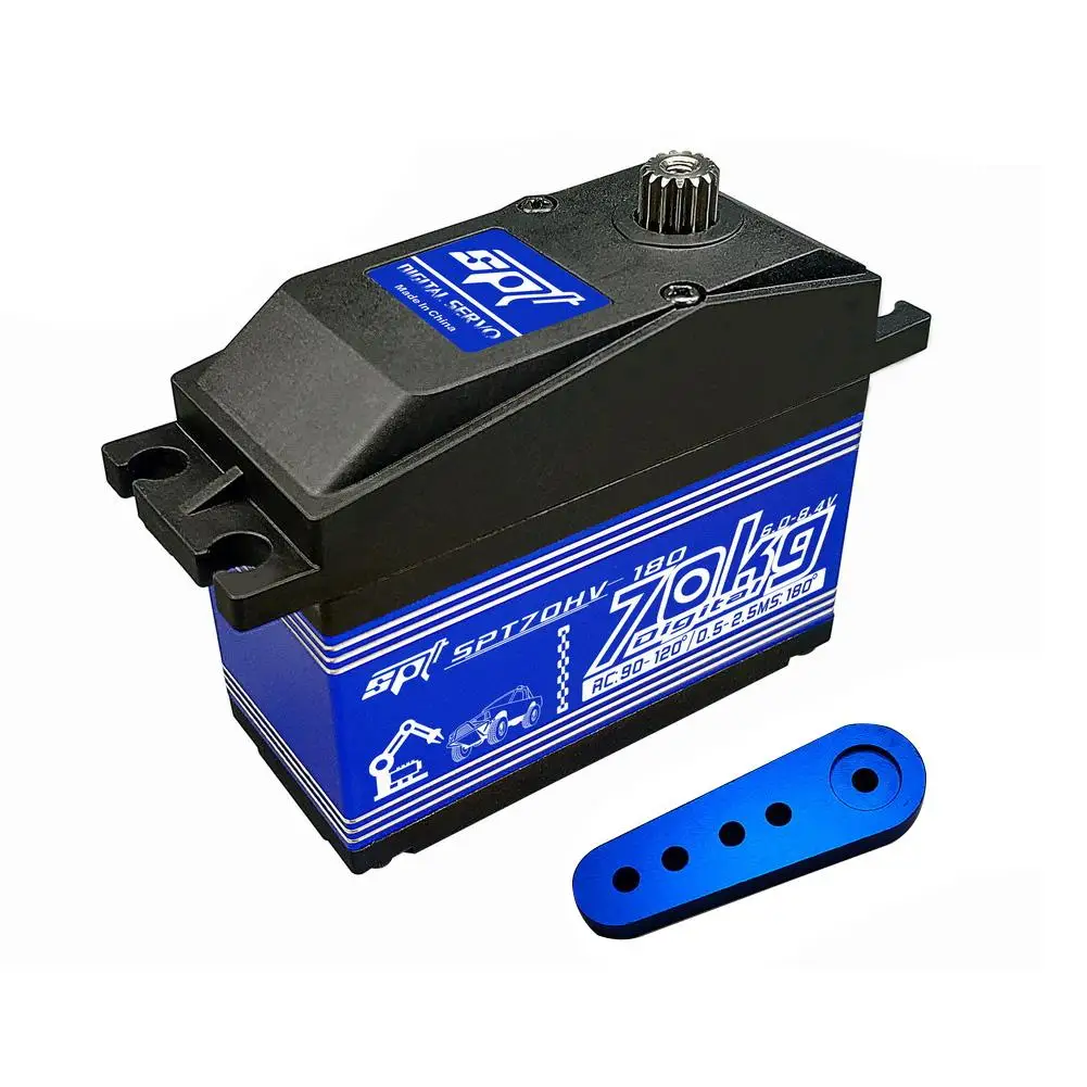 Large Torque Full Metal Gear Standard Digital Servo With 70kg High Torque Aluminium Case RC Car Accessories
Large Torque Full Metal Gear Standard Digital Servo With 70kg High Torque Aluminium Case RC Car Accessories