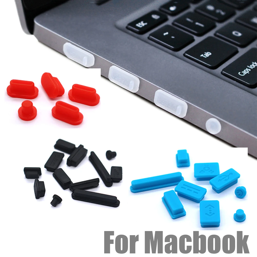 For Macbook pro13 Air 11/15 Silicone Computer USB Dust Proof Rubber Cover Stopper Laptop Color Dust Plug 5pcs/9pcs/12pcs
For Macbook pro13 Air 11/15 Silicone Computer USB Dust Proof Rubber Cover Stopper Laptop Color Dust Plug 5pcs/9pcs/12pcs