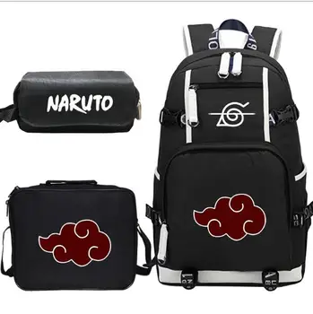 Naruto Anime Backpack for Boys Girls Children School Bags Student Bookbag Kids School Bagpack with Lunchbag+pen Bag Sac A Dos
Naruto Anime Backpack for Boys Girls Children School Bags Student Bookbag Kids School Bagpack with Lunchbag+pen Bag Sac A Dos