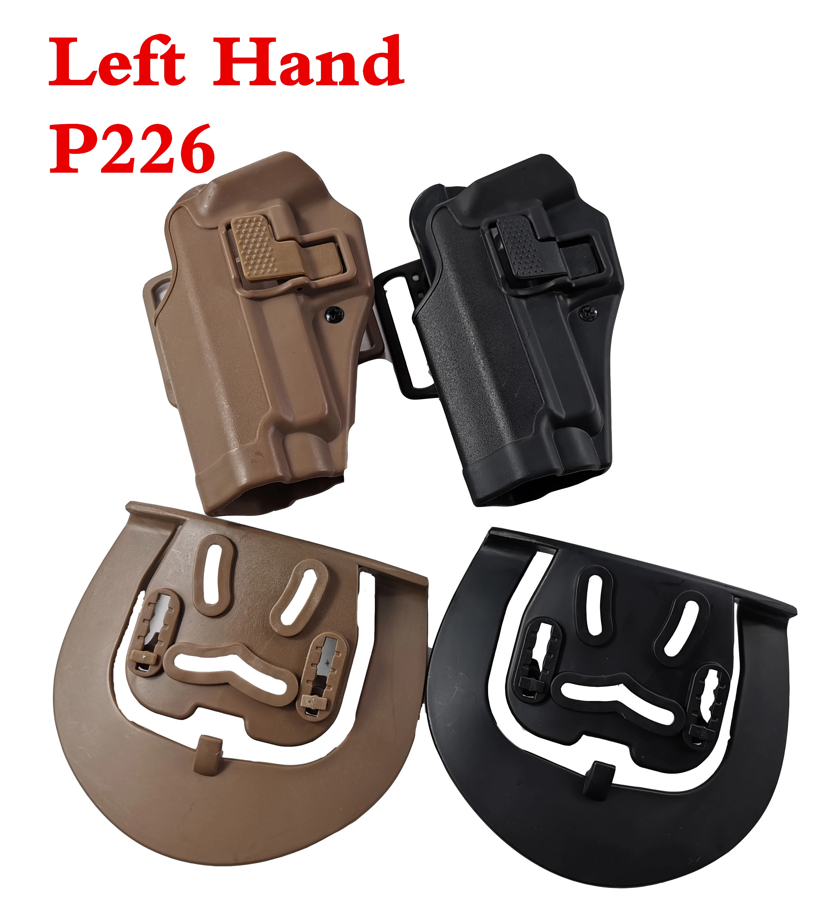 TOtrait Tactical Holster Case Left Hand ForP226 Airsoft Pistol Holster Belt Waist Hunting Accessories
TOtrait Tactical Holster Case Left Hand ForP226 Airsoft Pistol Holster Belt Waist Hunting Accessories