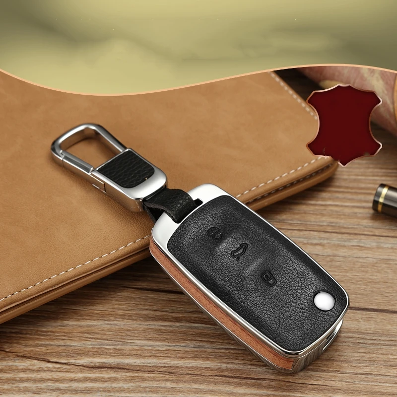 Car Key Case For Volkswagen Vw Passat Golf Jetta Bora Polo Sagitar Tiguan Auto Key Bag Cover Protector Alloy Leather - - Racext™️ 54 - Racext Car Key Case For Volkswagen Vw Passat Golf Jetta Bora Polo Sagitar Tiguan Auto Key Bag Cover Protector Alloy Leather - - Racext™️ - - Racext 53