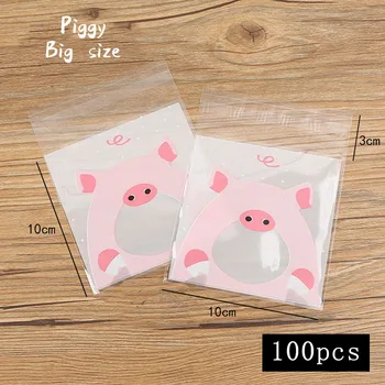100pcs/lot Homemade Cookies Packaging Bag Transparent White Dot Cute Pig Head Snack Food Packaging Party Baking Candy Bag 10x10
100pcs/lot Homemade Cookies Packaging Bag Transparent White Dot Cute Pig Head Snack Food Packaging Party Baking Candy Bag 10x10