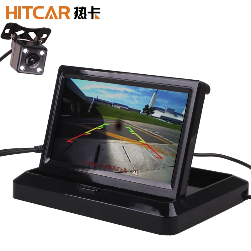 4.3" Inches Color Digital Flip Down TFT - LCD Car Vehicle Rear View Monitor, Foldable, Folding
4.3" Inches Color Digital Flip Down TFT - LCD Car Vehicle Rear View Monitor, Foldable, Folding
