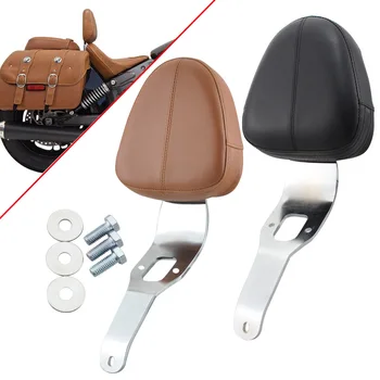 

Driver Rider Backrest Pad Sissy Bar Detachable Seat Support For Indian Scout 2016-2019 Sixty Scout 2015-Up Motorcycle Parts