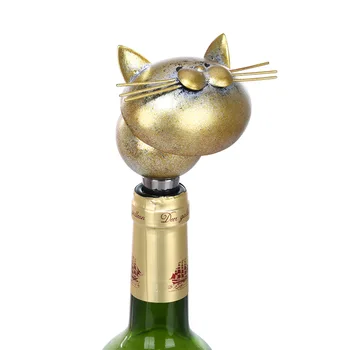 Tooarts Cat Stopper Iron Wine Bottle Stopper Material Airtight Seal Decorative Cat Cork Modern Wine Decoration Kitchen Decor
Tooarts Cat Stopper Iron Wine Bottle Stopper Material Airtight Seal Decorative Cat Cork Modern Wine Decoration Kitchen Decor