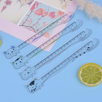 Cat Stationery Ruler Acrylic Ruler Cute Kawaii Animal Drawing Straight Ruler For School Student Stationery
Cat Stationery Ruler Acrylic Ruler Cute Kawaii Animal Drawing Straight Ruler For School Student Stationery