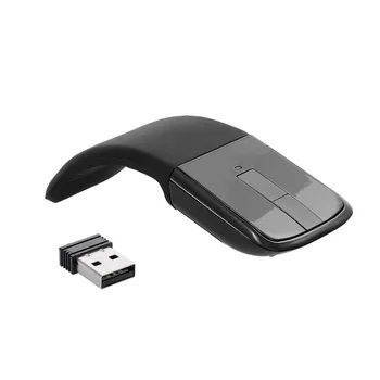 2.4G Wireless Mouse with USB Arc Mouse with Touch Function Folding Optical Mice with USB Receiver Bending Mouse for PC Laptop
2.4G Wireless Mouse with USB Arc Mouse with Touch Function Folding Optical Mice with USB Receiver Bending Mouse for PC Laptop