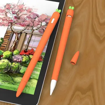 Cute Soft Silicone Carrot Pen Case Tablet PC Touch For Apple 1/2 Pen Case Pencil Z1V3
Cute Soft Silicone Carrot Pen Case Tablet PC Touch For Apple 1/2 Pen Case Pencil Z1V3