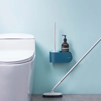 Bathroom Cleaning Brush Non-Punch Long Handle Toilet Brush Wall Hanging Household Cleaning Tool Set Soft Hair Cleaning Brush
Bathroom Cleaning Brush Non-Punch Long Handle Toilet Brush Wall Hanging Household Cleaning Tool Set Soft Hair Cleaning Brush