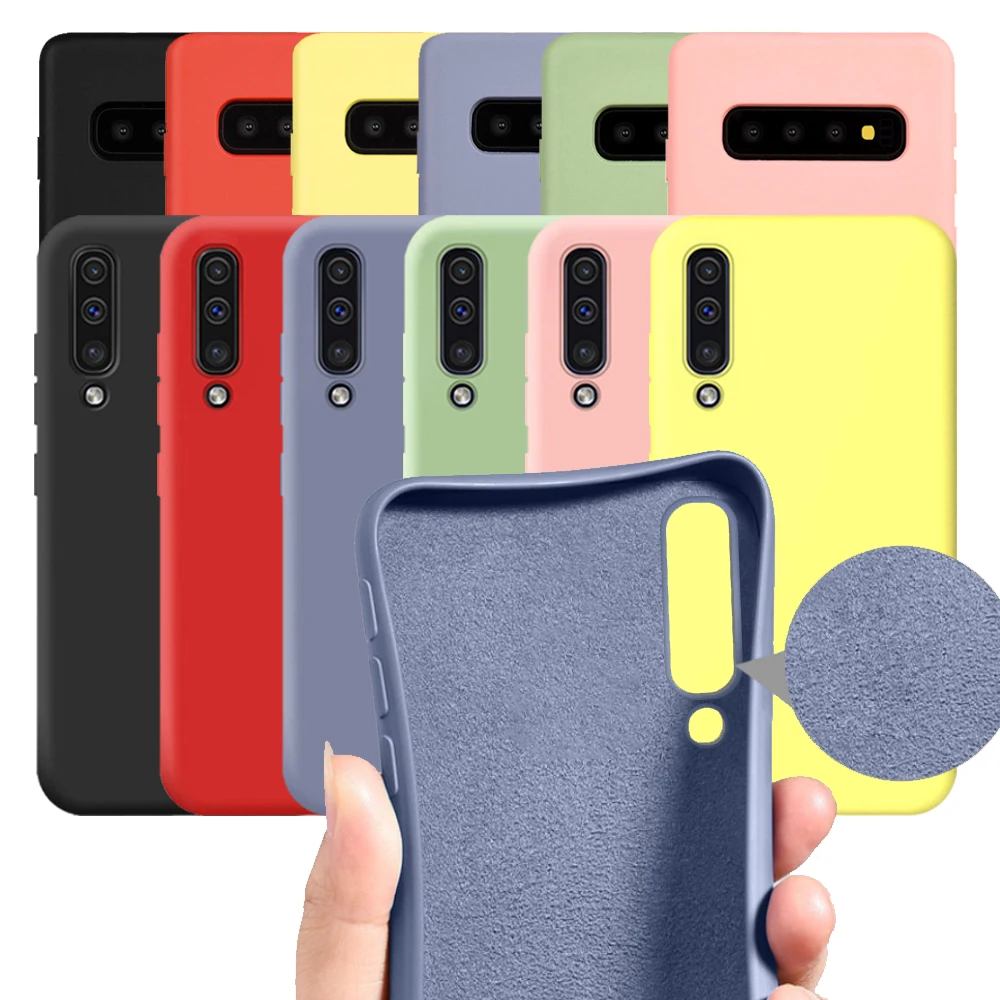 Оригинальный чехол карамельных цветов для телефона Samsung A30S A50S A30 A50 S жидкий