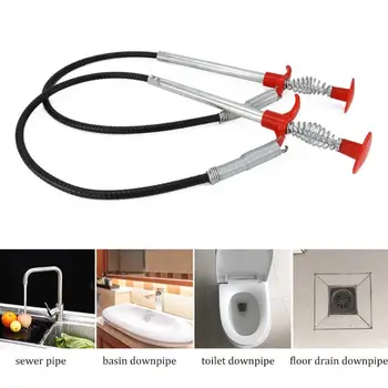 Toilet Bathtub Dredge Flexible Hand Grip Durable Decontamination Clog Remover Stick Sewer Drain Cleaner Easy to Use
Toilet Bathtub Dredge Flexible Hand Grip Durable Decontamination Clog Remover Stick Sewer Drain Cleaner Easy to Use