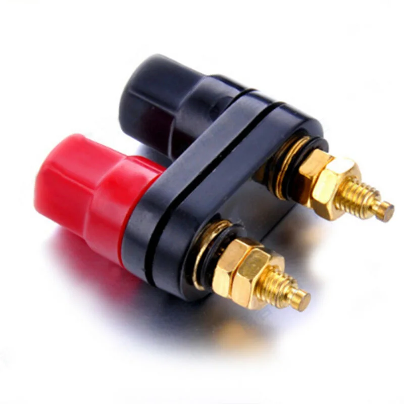 Dual Plug Replacement Speakers Amplifier Connectors Home Audio Terminal Binding 1Pc Adapter
Dual Plug Replacement Speakers Amplifier Connectors Home Audio Terminal Binding 1Pc Adapter