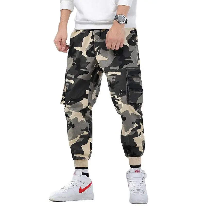 Fashion Men Cargo Pants Slim Fit Japanese Urban Style Hip Hop Camouflage Pocket Trousers Cuffed Joggers Pants For Men Plus Size
Fashion Men Cargo Pants Slim Fit Japanese Urban Style Hip Hop Camouflage Pocket Trousers Cuffed Joggers Pants For Men Plus Size
