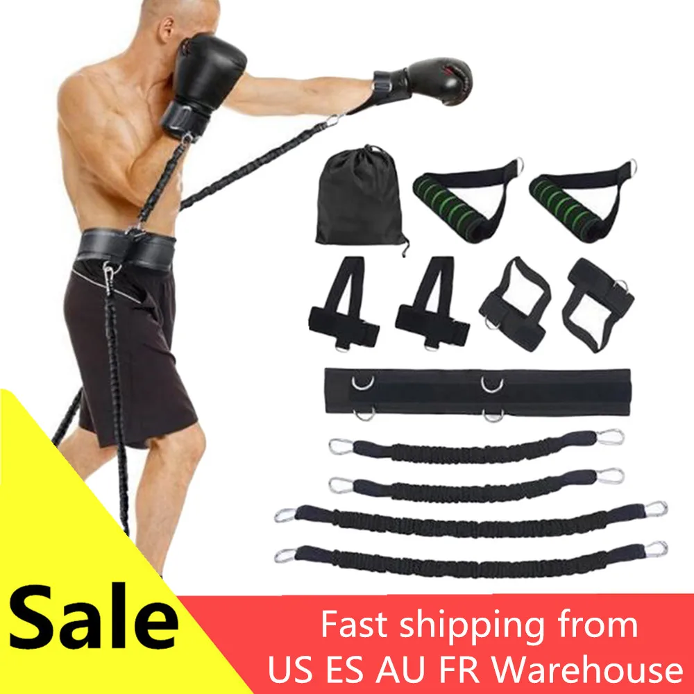 Sports Fitness Resistance Bands Stretching Strap Set for Leg Arm Exercises Boxing Muay Thai Gym Bouncing Training Equipment
Sports Fitness Resistance Bands Stretching Strap Set for Leg Arm Exercises Boxing Muay Thai Gym Bouncing Training Equipment